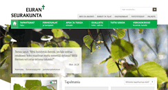 Desktop Screenshot of euranseurakunta.fi