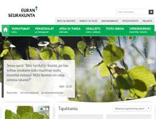 Tablet Screenshot of euranseurakunta.fi